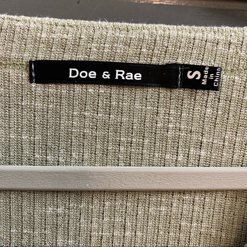 Doe & Rae button up henley - Picture 3 of 5